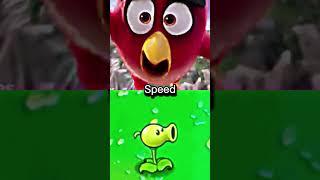 Red VS Peashooter (Definitive Edition) #angrybirds #pvz #1v1 #edit #debate