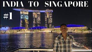 #1: INDIA TO SİNGAPORE VLOG II how to reach hostel from airport II