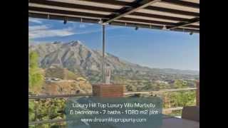 Luxury Hill Top Luxury Villa Marbella