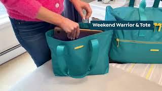 Joy Eco Luxe World Traveler 5pc Light   Chic Luggage Set