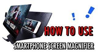How To Use Mobile Screen Magnifier ｜ Etay magnifier-ET28