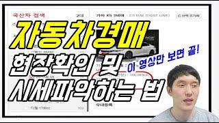 자동차경매 현장확인 및 시세파악하는 법 ㅣ 이 영상만 보면 끝!  ㅣ 벤츠만 3대 낙찰