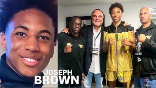 EXCLUSIVE! My Interview with Teenage Boxing PHENOM Joseph Brown and His Father Martin | 3-0 3KO's