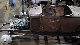 Fitting out 1929 Ford Roadster BODY on to the 32' Frame (Roadster Build)