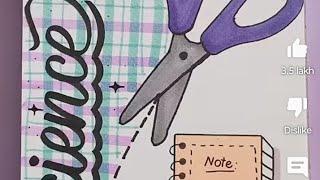Beautiful Science Border Design For Project #shorts#ytshorts