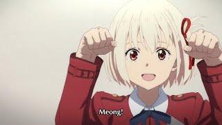 Momen Lucu Chisato Ketika Bareng Takina  ~ Anime Funny Moments