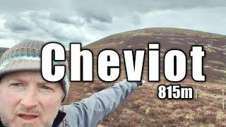 The CHEVIOT!!   Northumberland's highest summit!