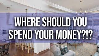 WHERE Should You SPEND Your Money When BUILDING A Custom Home?