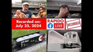 Rapido Facebook Live (Recorded) from July 25, 2024