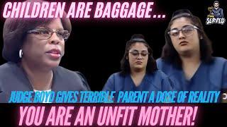 Terrible Mother Gets a Dose Of Reality From Judge Boyd!