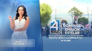 Noticiero de Ecuador (Emisión Estelar 01/12/2024)