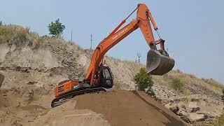 polavaram dam project area slitting sand latest video