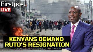 Kenya Protests LIVE: Violent Protests Surge | Kenyans Call for Ruto's Removal After Tax Bill Dropped