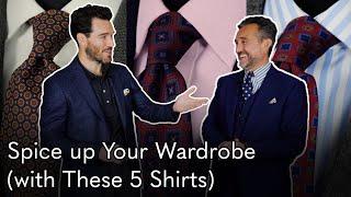 Spice up Your Wardrobe (with These 5 Shirts)