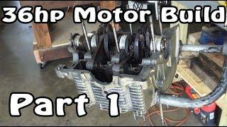 Classic VW BuGs 36hp Beetle Air-Cooled Motor Engine Rebuild Part 1