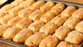 Surprise your family! The most favorite and delicious country cookies with apples. Baking is easy!