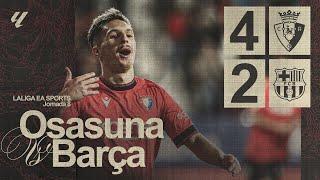 Resumen del Osasuna 4-2 Barcelona | Club Atlético Osasuna