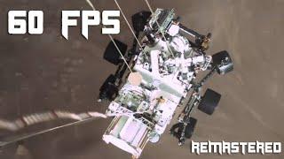 Perseverance Rover’s Descent and Touchdown on Mars Remastered - Full screen at 60fps + sharpening -