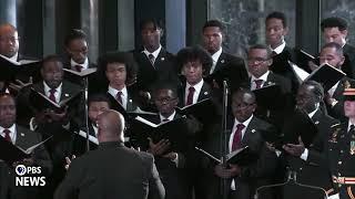 (Complete) The Lord's Prayer by The Morehouse College Glee Club at Jimmy Carter's Funeral