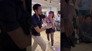 Marck and Melyssa -Demo Brazilian Zouk on Sunday- Tokyo,Japan 2024.