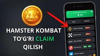 Hamster Kombat To’g’ri Claim Qilish! Muhim!