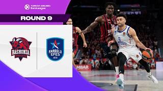 CRUCIAL road victory | Baskonia - Efes | BASKETBALL HIGHLIGHTS R8 2024-25