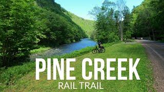 Biking Pennsylvania:  The Pine Creek Rail Trail -- Grand Canyon of PA