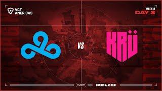 C9 vs KRU - VCT Americas Stage 1 - W8D2 - Map 3