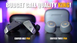 Call Quality KING Under $80!  Edifier TWS1 Pro vs NB2 Pro REVIEW