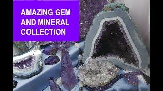 Amazing gem and mineral collection.