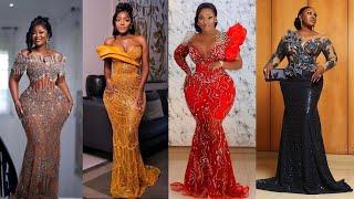 Latest Stunning Gowns for ladies; Special Lace Gowns 2024