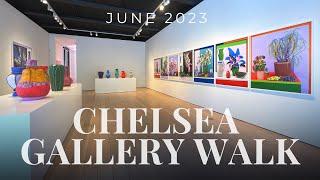 Art Gallery Walk in Chelsea, NYC | June 2023 | ArtAsForm