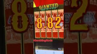 Wanted Dead or a Wild 18,600 MAX WIN INSANE FULL SCREEN ON STAKE CASINO #slots #gaming #stakecasino