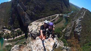 ESCALADA A LA GRAN DIAGONAL DE SANTA ANNA V+ 120MTS