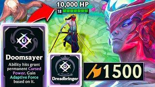 When Yone gets 1500 AD and 10,000 HP in Arena…