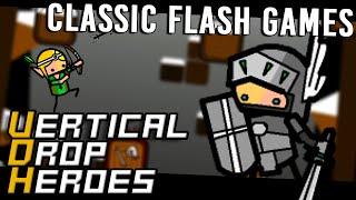 Vertical Drop Heroes | Classic Flash Games