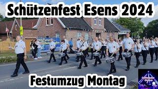 Schützenfest Esens 2024 - Festumzug Montag