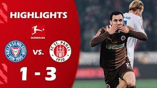 Holstein Kiel gegen FC St. Pauli 1:3 Highlights Tore | Bundesliga 2024/25