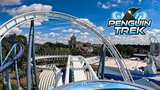 Penguin Trek [4K] Front Seat POV - SeaWorld Orlando