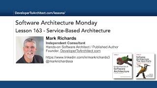 Lesson163 - Service Based Architecture