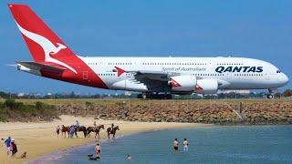 2 hours Sydney Airport ! (SYD)  Plane Spotting, RUSH HOUR Close up, Heavy planes landing/Take off