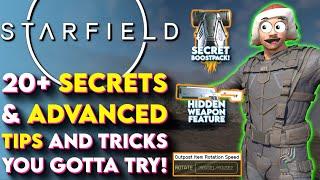 20+ Secrets and ADVANCED Tips and Tricks Starfield Doesn’t Want You To Know - (Starfield Tips)