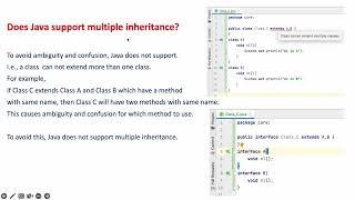 Does Java support multiple inheritance?