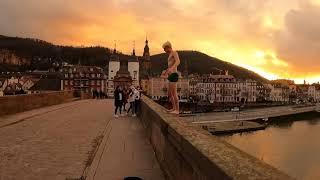 Alte Brücke Heidelberg im Winter