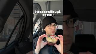 NOW WHAT IS THIS.. - TROPICAL SMOOTHIE ACAI BOWL TASTE TEST