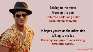 Bruno Mars - Talking To The Moon | Lirik Terjemahan Indonesia