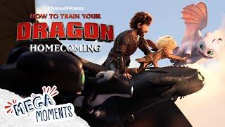 How To Train Your Dragon: Homecoming ️ | Extended Preview | Christmas Special  | Mega Moments