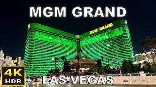 [4K HDR] MGM Grand Las Vegas Walking Tour | June 2024