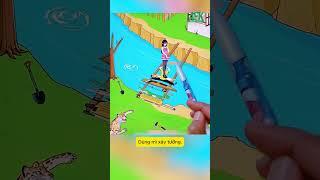 Funny Game - Giúp Tiểu Mỹ qua sống trốn thú dữ #gameplay #games #gaming #anime #funny