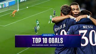 UCL Top 10 Goals of Matchday 5 - 2022/23 | CBS Sports Golazo